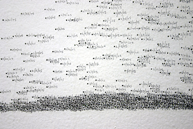 data installation art