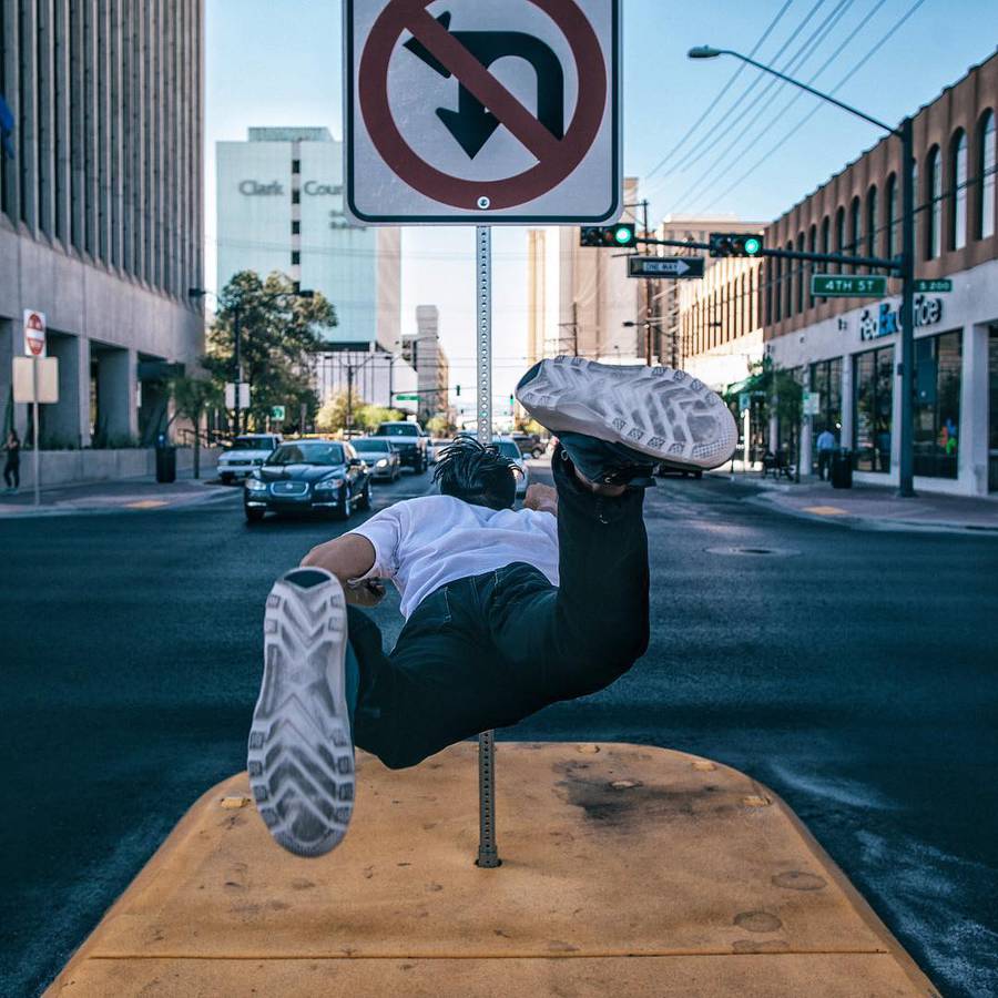 Artist Floats Through the World One SelfTimed Photo at a Time